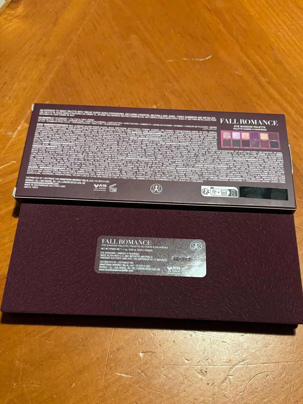 Anastasia Beverly Hills Fall Romance Eye Shadow Palette
